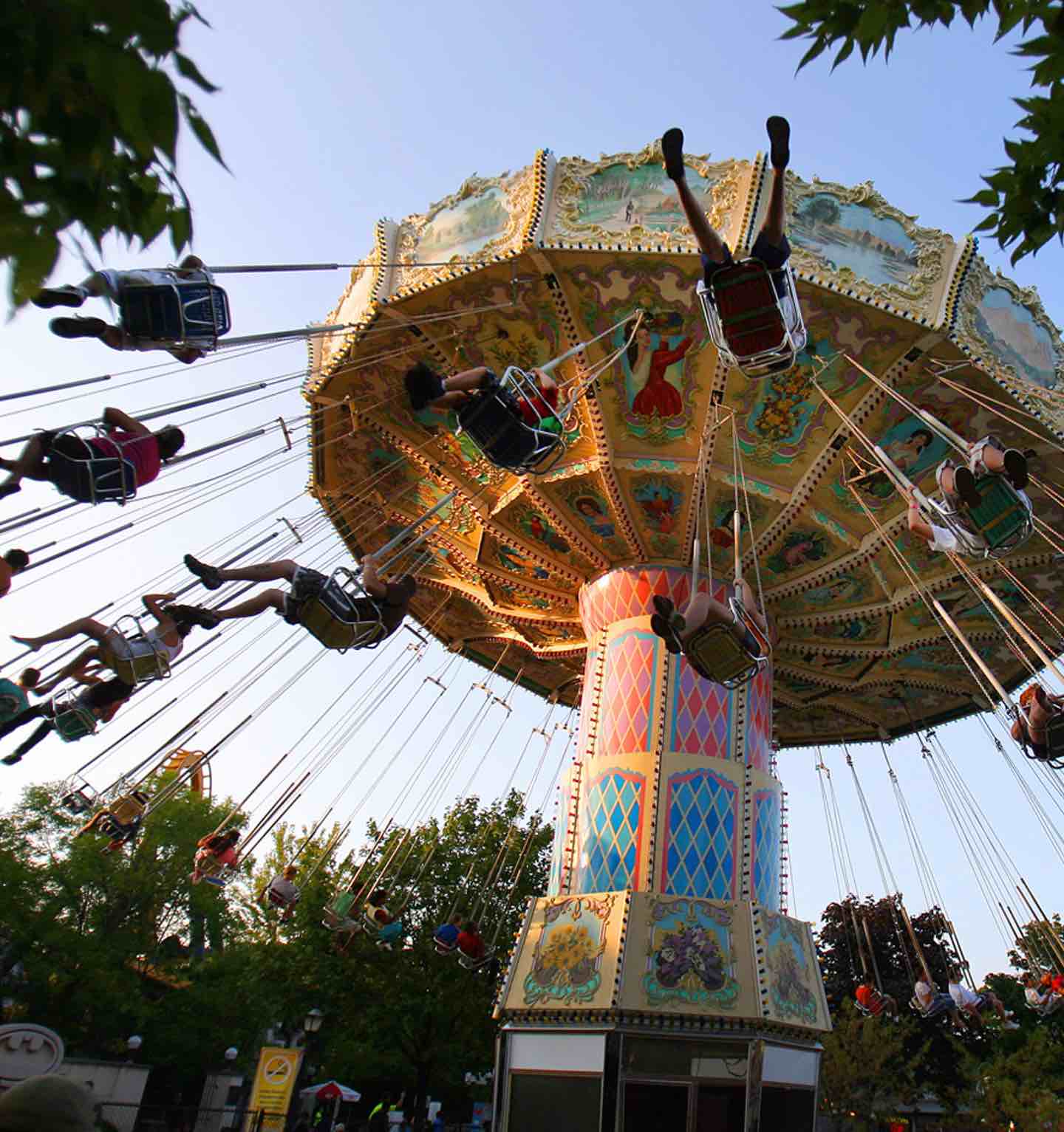 Family Rides at Six Flags Great America in Chicago