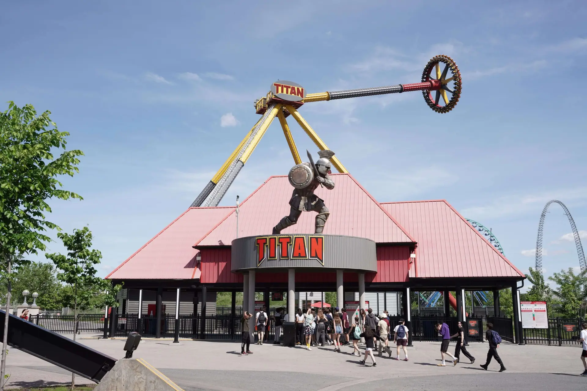 Le manège Titan à La Ronde