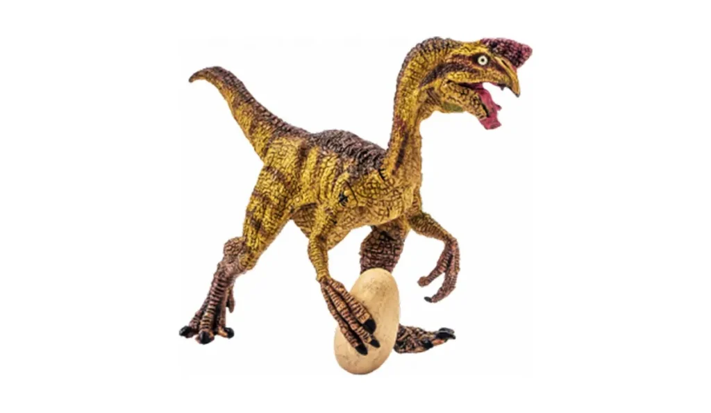 Modèle de Vélociraptor grandeur nature au Dinoparc de La Ronde
