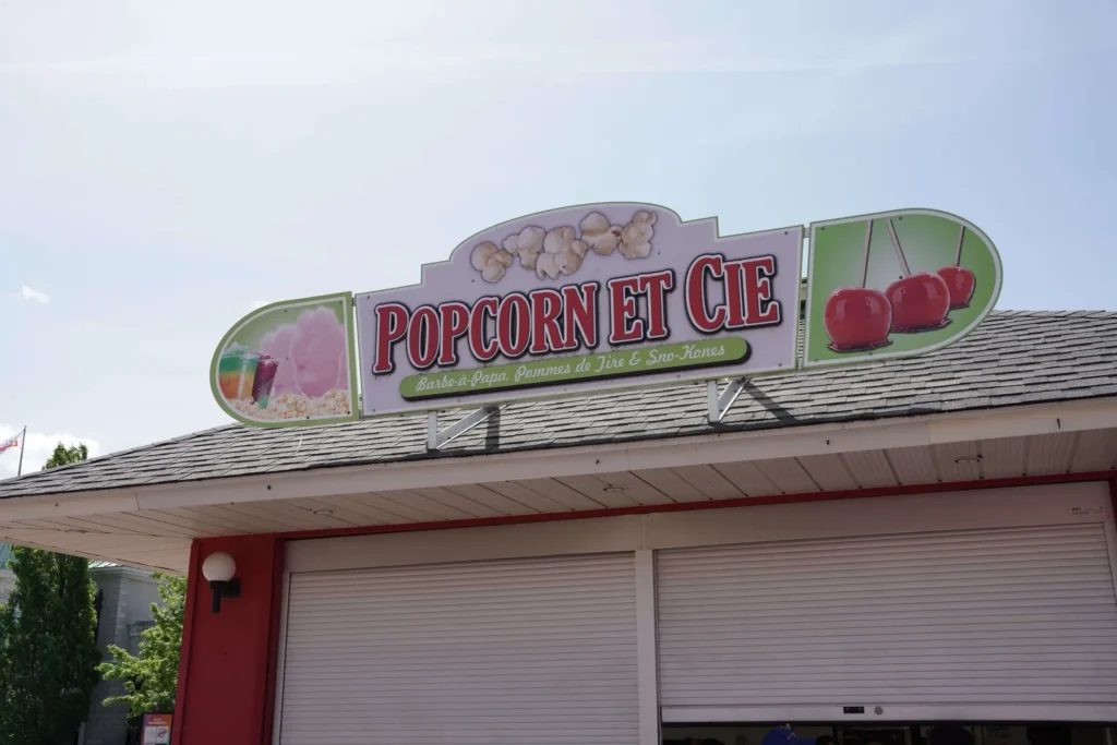 Le restaurant Popcorn & Cie à La Ronde