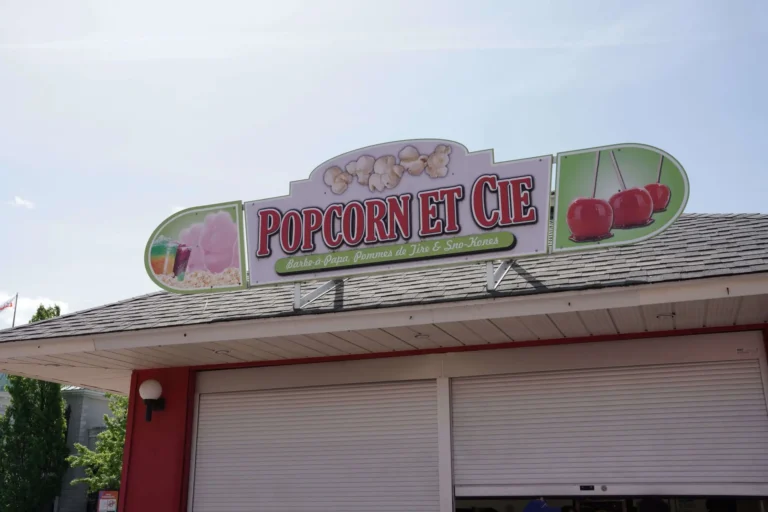 Le restaurant Popcorn & Cie à La Ronde