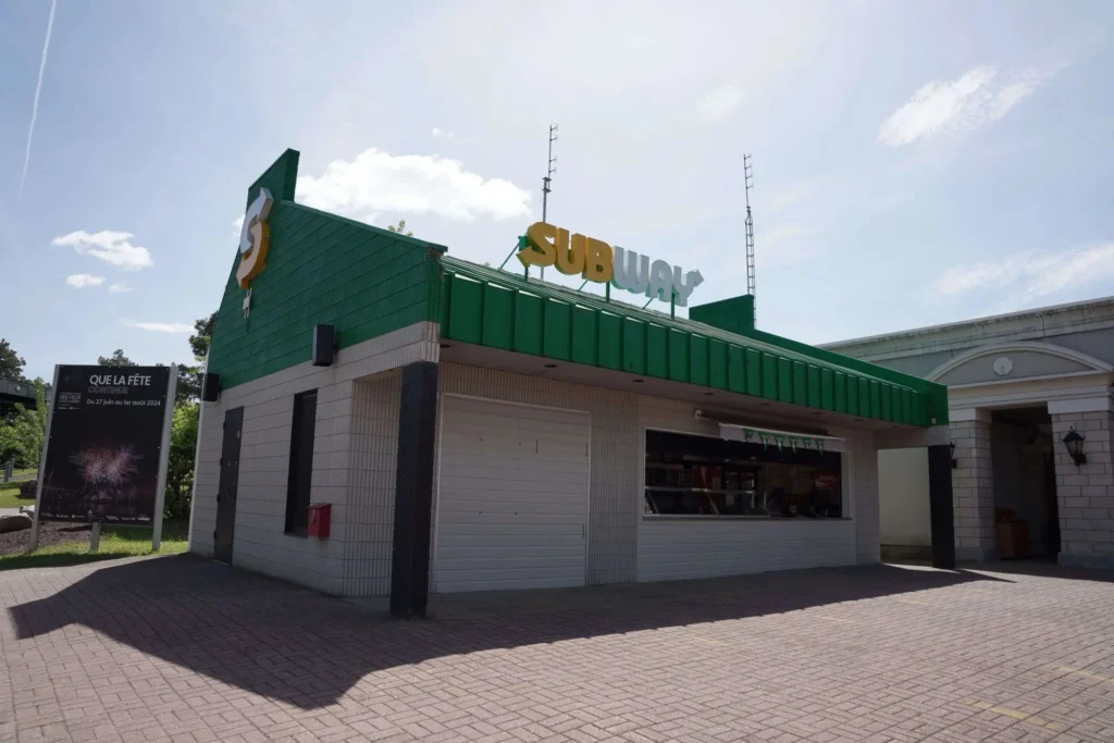 Le restaurant Subway à La Ronde