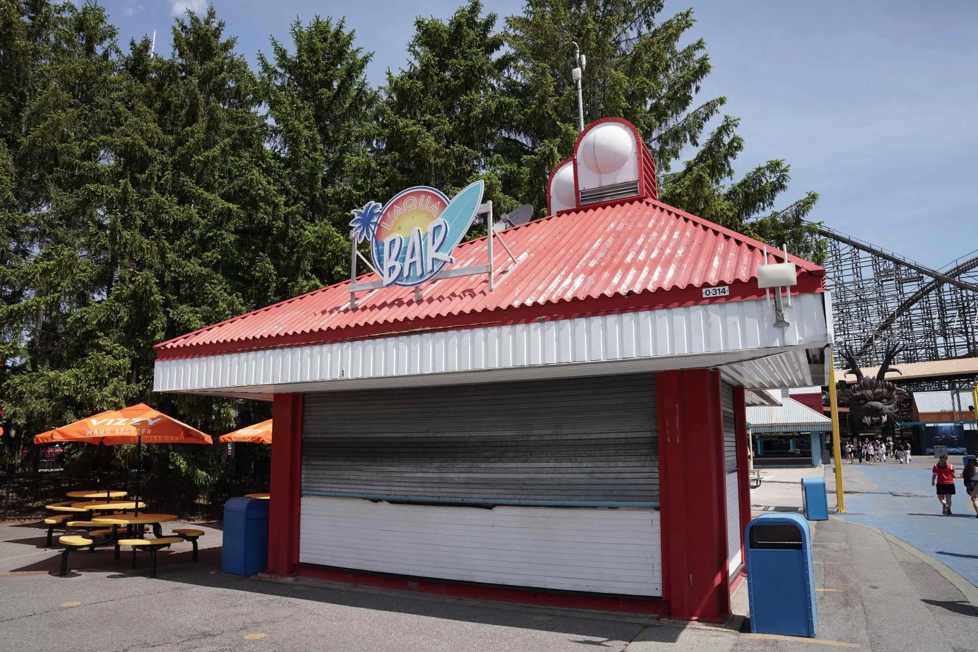 Le restaurant L’Aquabar à La Ronde