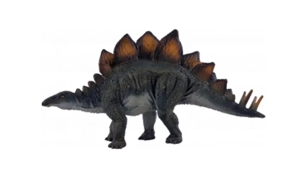 Modèle de Stégosaure grandeur nature au Dinoparc de La Ronde