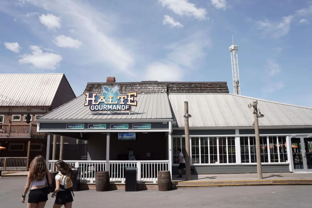 Le restaurant Halte Gourmande – Le Marché à La Ronde