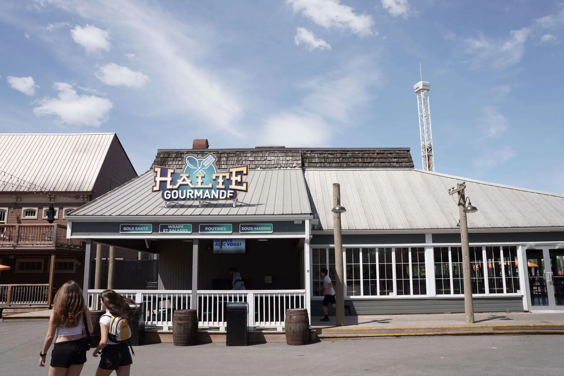 Le restaurant Halte Gourmande – Le Marché à La Ronde