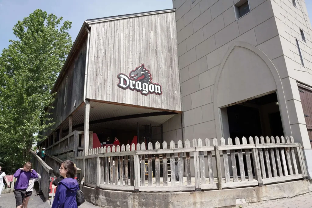 Dragon ride at La Ronde