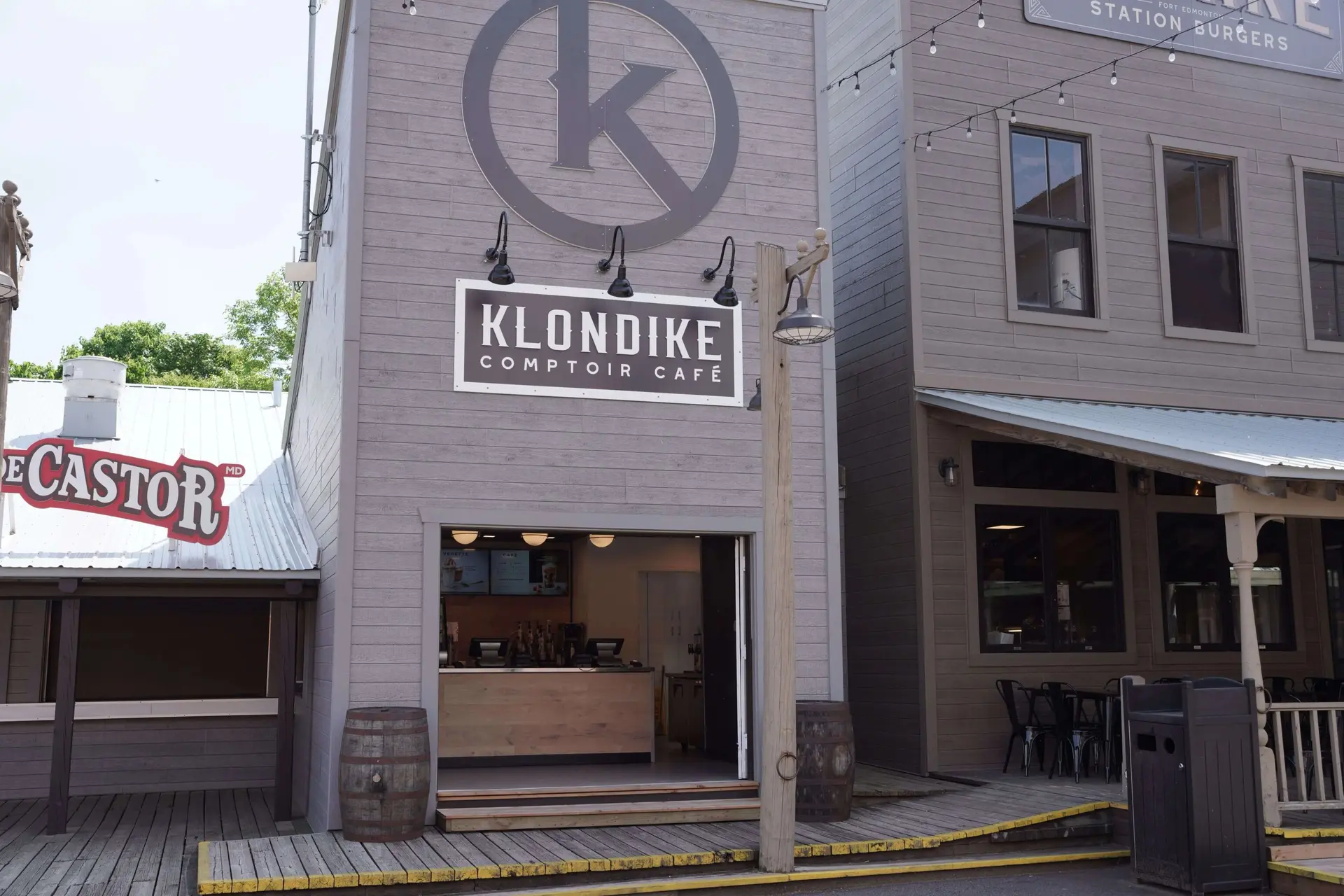 Le restaurant Klondike – Comptoir Café à La Ronde