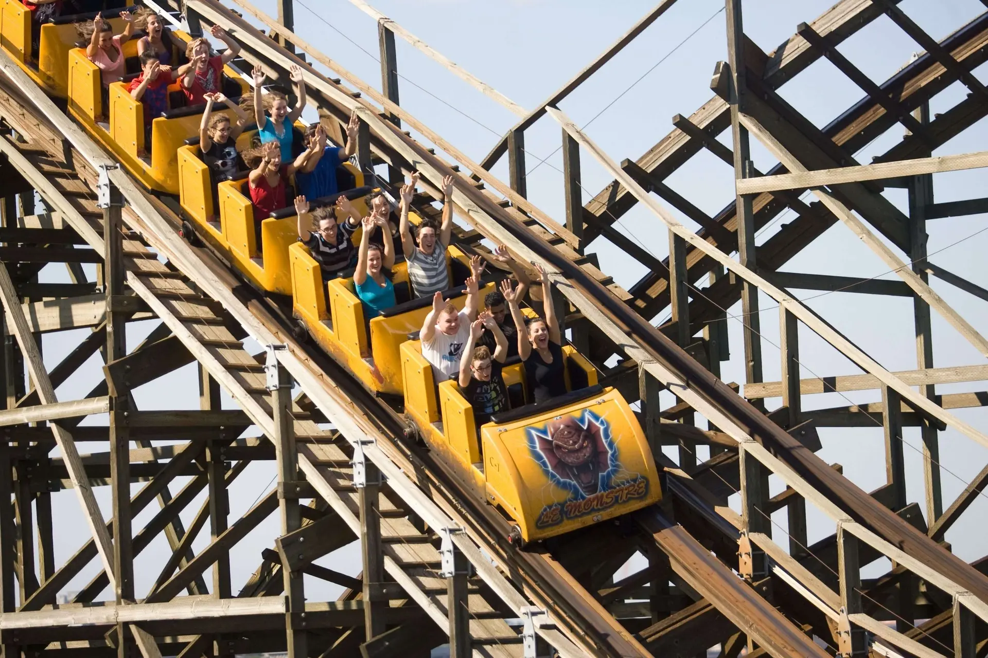 Le Monstre ride at La Ronde