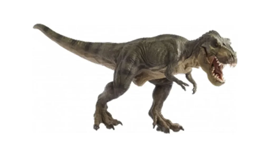 Modèle de Tyrannosaure rex grandeur nature au Dinoparc de La Ronde