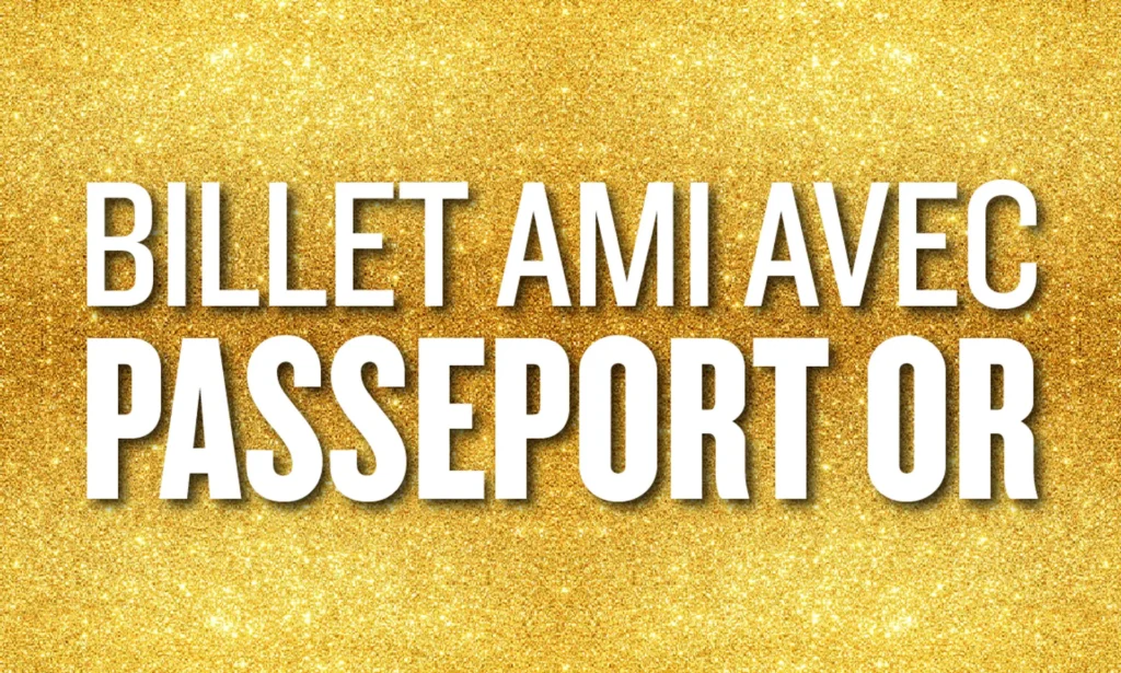 Friend ticket with the Gold Season Pass